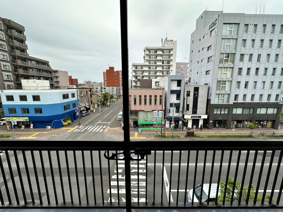Ferienwohnung Hokusei Bldg 41 ほくせいビル 41号室 Sapporo Exterior foto