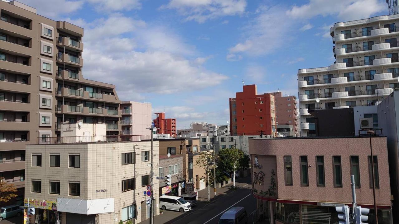 Ferienwohnung Hokusei Bldg 41 ほくせいビル 41号室 Sapporo Exterior foto