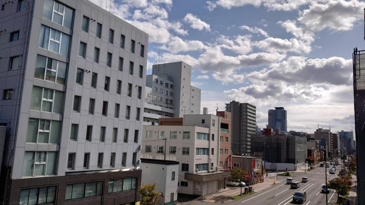 Ferienwohnung Hokusei Bldg 41 ほくせいビル 41号室 Sapporo Exterior foto